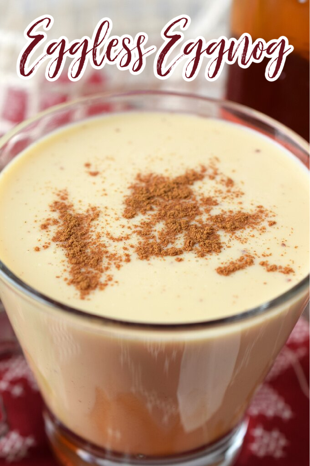 Eggless Eggnog Snacks and Sips