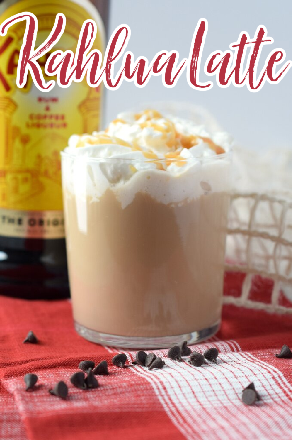 Kahlua Latte Snacks and Sips