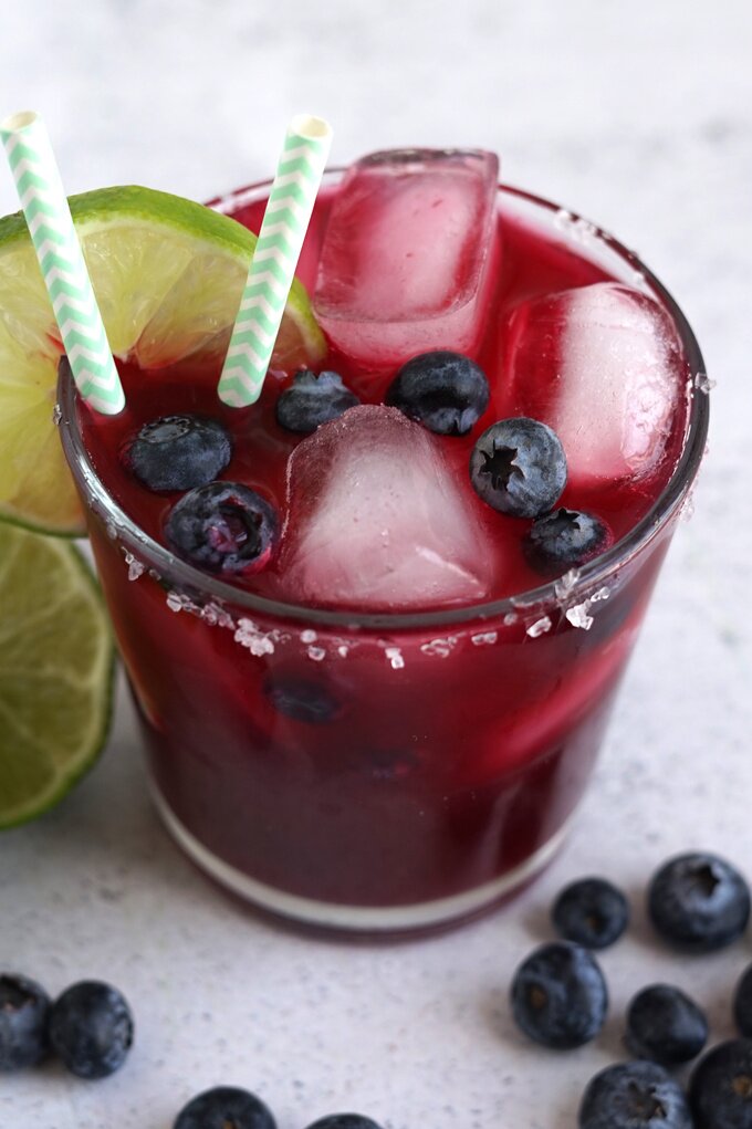  Blueberry Margaritas