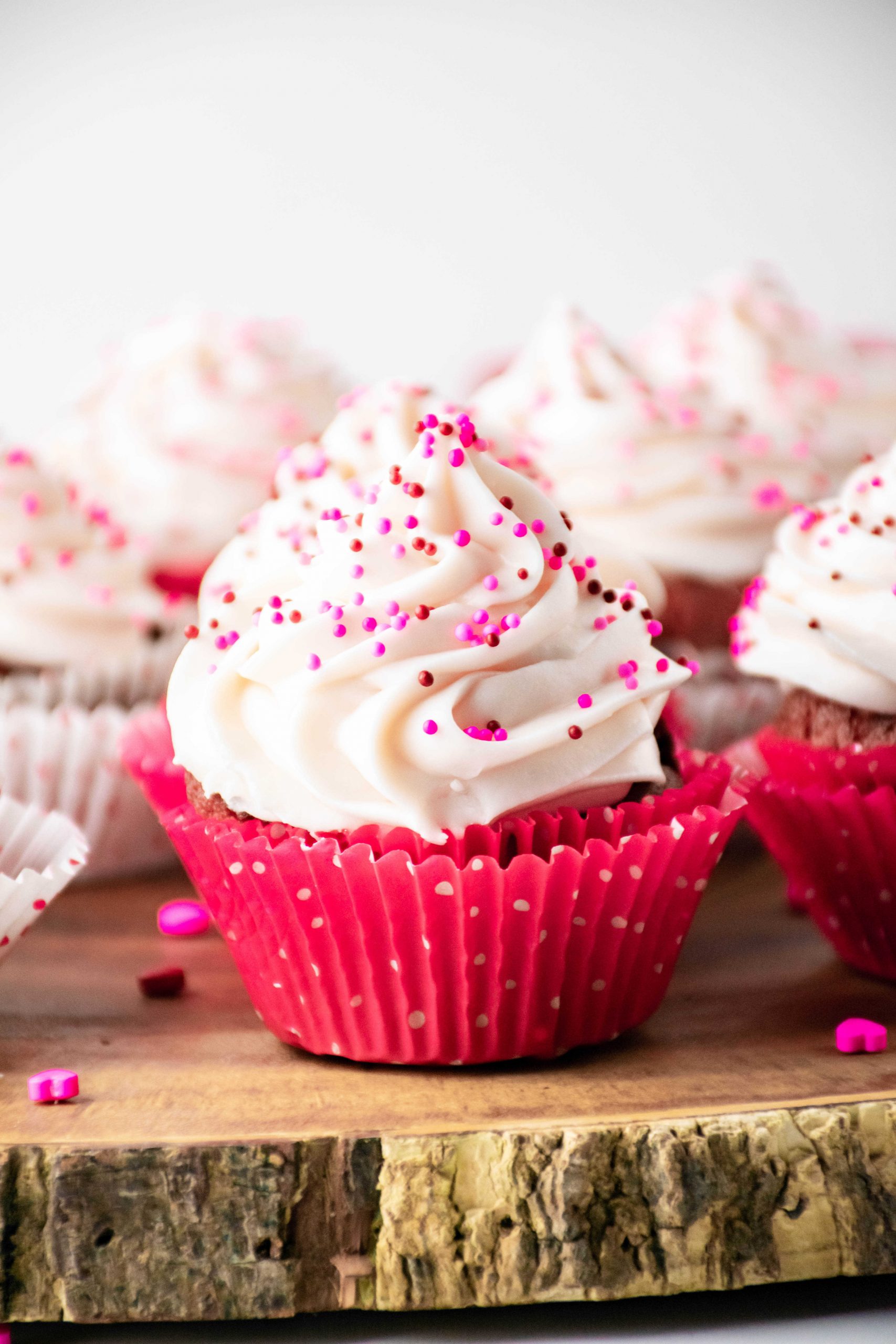 Chocolate Truffle Red Velvet Cupcakes